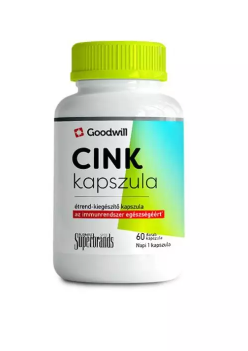 Goodwill Cink étrendkiegészítő kapszula 60x