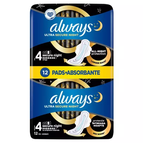 Always Ultra Extra night duo eü. betét 12x