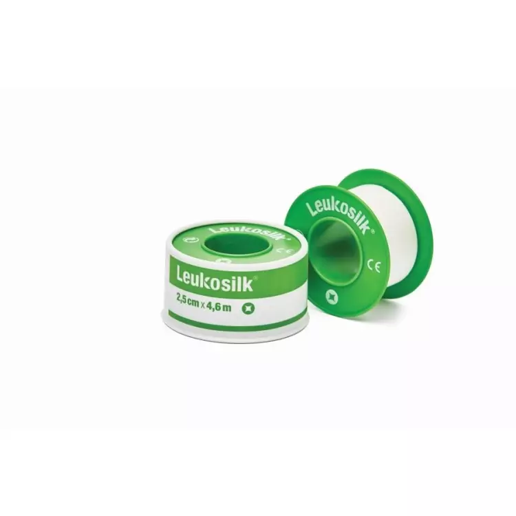 Leukosilk ragtapasz 4,6m x 2,5cm 1x Leukosilk ragtapasz 4,6m x 2,5cm 1x