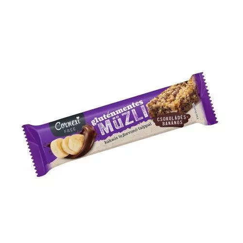 Cornexi müzliszelet csokoládé-banán GM. 25g Cornexi müzliszelet csokoládé-banán GM. 25g