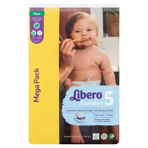 Libero Comfort (5) 10-14kg MEGA PACK 76x