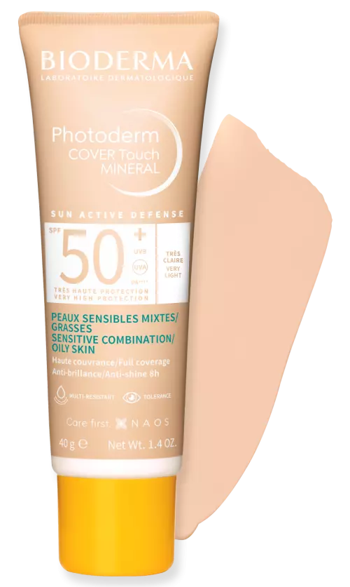Bioderma Photoderm Cover Touch Mineral SPF50+ very light 40g
