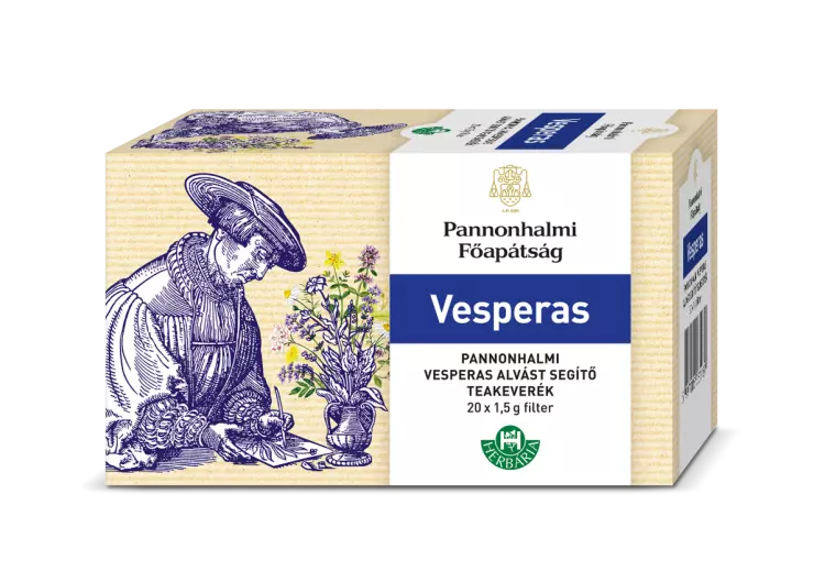 Pannonhalmi Vesperas alvást segítő teakeverék 20x1,5g Pannonhalmi Vesperas alvást segítő teakeverék 20x1,5g