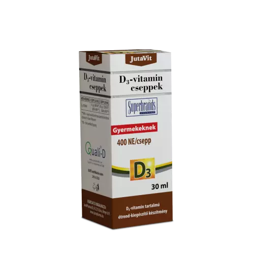 JutaVit D3-vitamin cseppek 400 NE/csepp 30ml