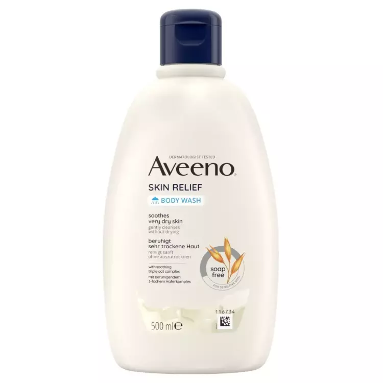 Aveeno Skin Relief hidratáló illatmentes tusfürdő 500ml Aveeno Skin Relief hidratáló illatmentes tusfürdő 500ml