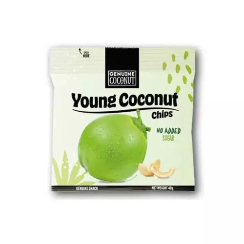 Genuine Coconut Fiatal kókusz chips 40g