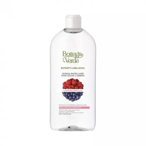 Bottega Verde Estratti di bellezza micellás víz málna/áfonya 400ml