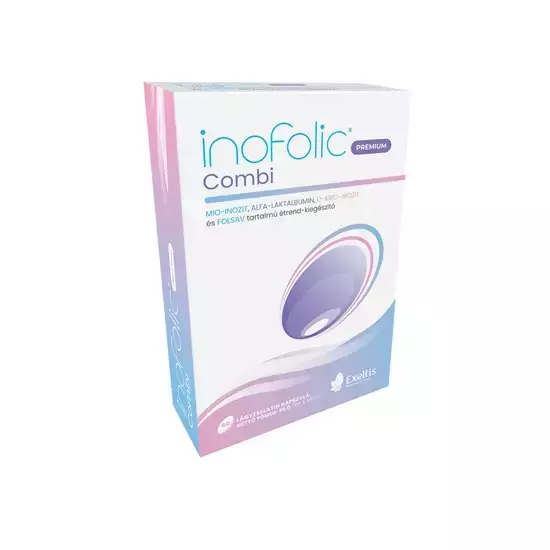 Inofolic Combi Premium étrendkiegészítő kapszula 60x Inofolic Combi Premium étrendkiegészítő kapszula 60x
