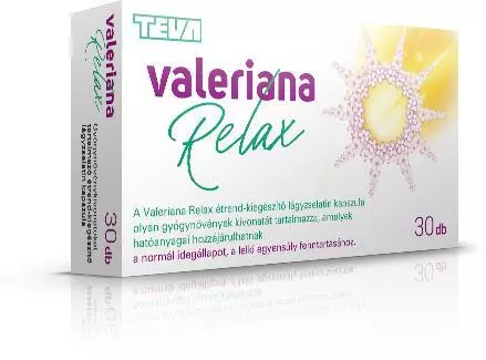 Valeriana Relax gyógynöv. kivonat kapszula 30x
