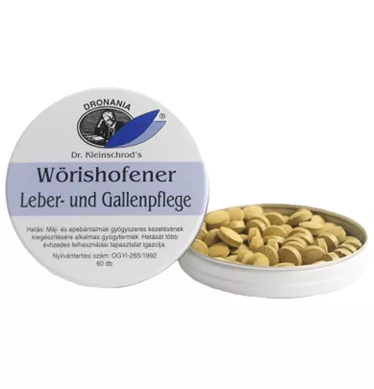 Wörishofener Leber- und Gallenpflege tabletta 60x Wörishofener Leber- und Gallenpflege tabletta 60x