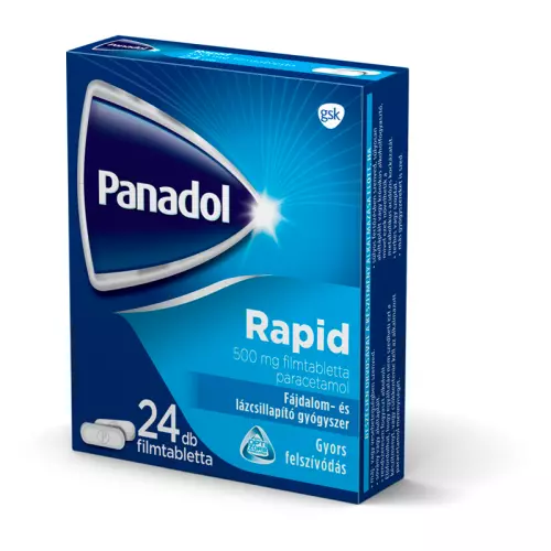Panadol Rapid 500 mg filmtabletta 24x