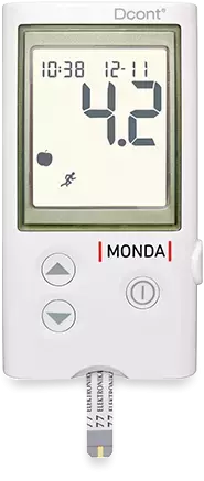 DCont Monda vércukorszintmérő készülék 1x