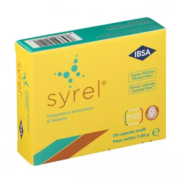 IBSA Syrel szelén tartalmú lágy kapsz. Bioperinnel 30x IBSA Syrel szelén tartalmú lágy kapsz. Bioperinnel 30x