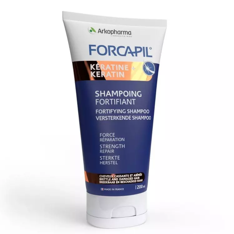 Forcapil keratin+ hajerősítő sampon 200ml Forcapil keratin+ hajerősítő sampon 200ml