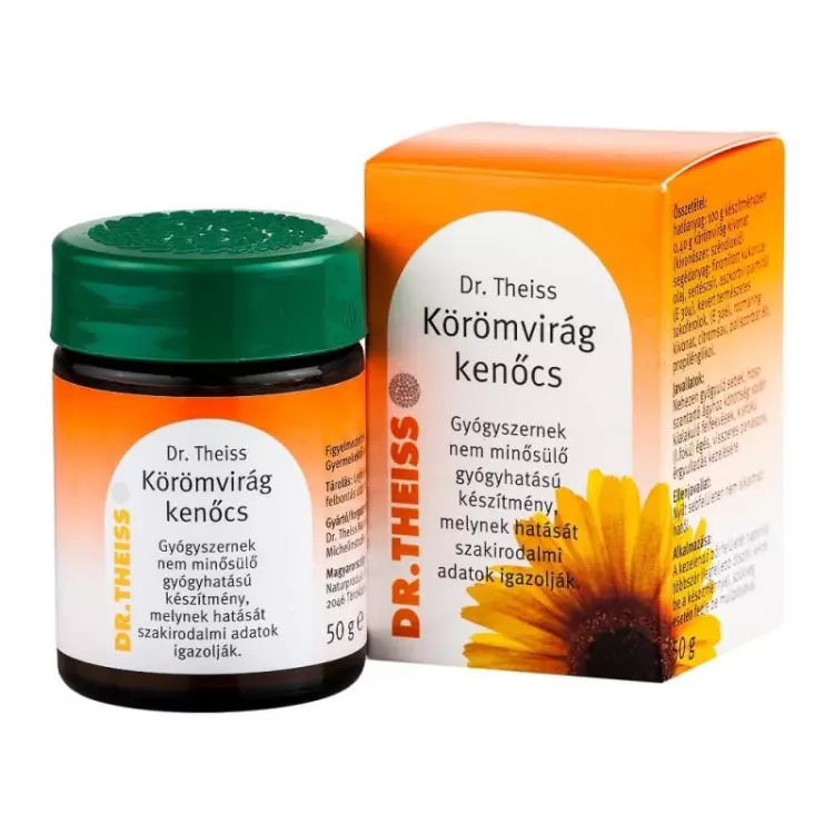 Dr. Theiss Körömvirág kenőcs 50g Dr. Theiss Körömvirág kenőcs 50g