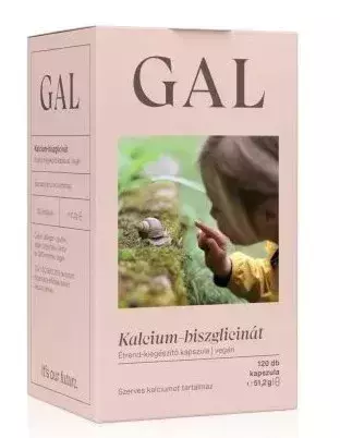 GAL Kalcium-biszglicinát kapszula 120x