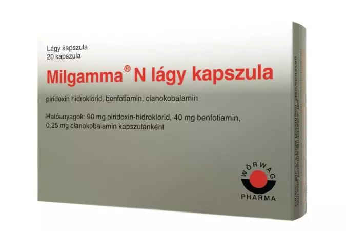 Milgamma N lágy kapszula 20x Milgamma N lágy kapszula 20x