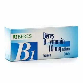 Béres B1-vitamin 10 mg tabletta 30x