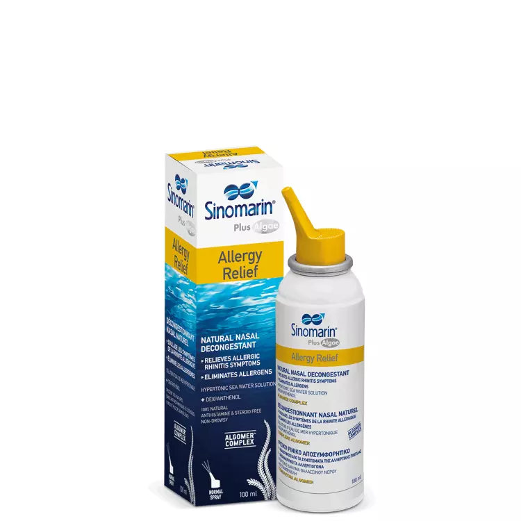 Sinomarin Alga Plusz antiall. tengervizes orrspray 100ml Sinomarin Alga Plusz antiall. tengervizes orrspray 100ml