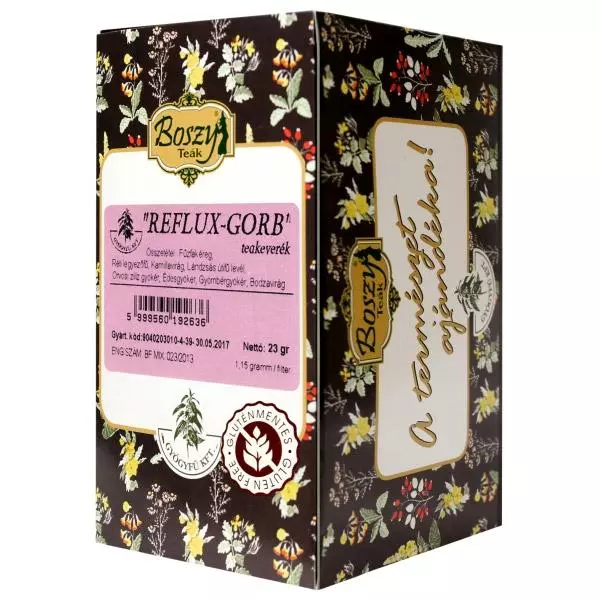 Reflux-gorb teakeverék filteres GYÓGYFŰ 20x Reflux-gorb teakeverék filteres GYÓGYFŰ 20x