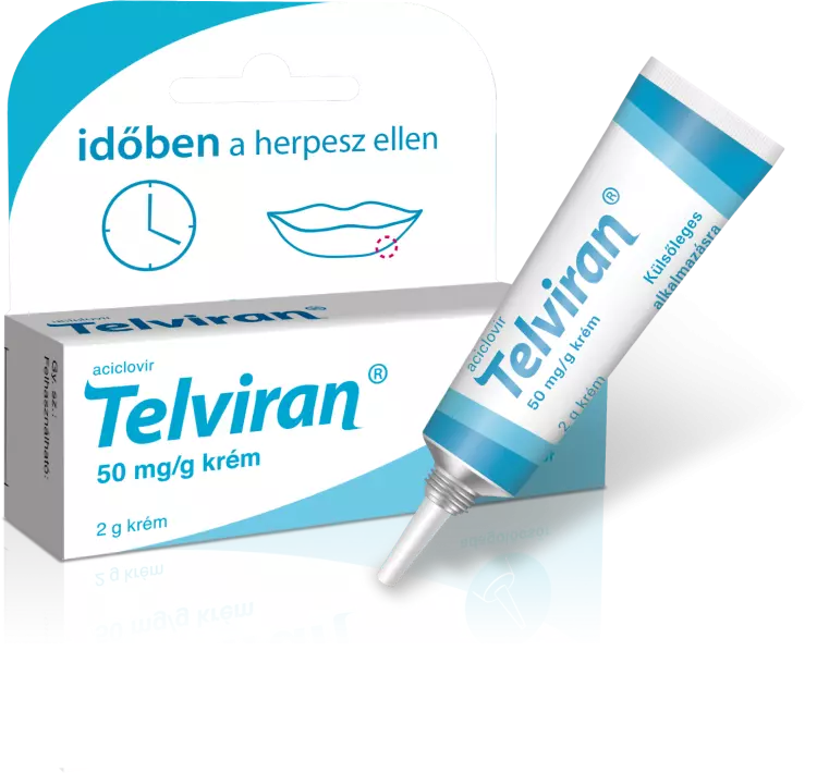 Telviran 50 mg/g krém 2g Telviran 50 mg/g krém 2g