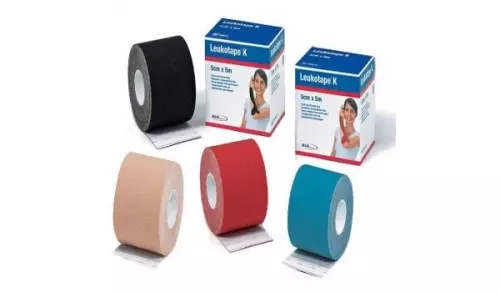 Leukotape K 5cm x 5m piros 1x