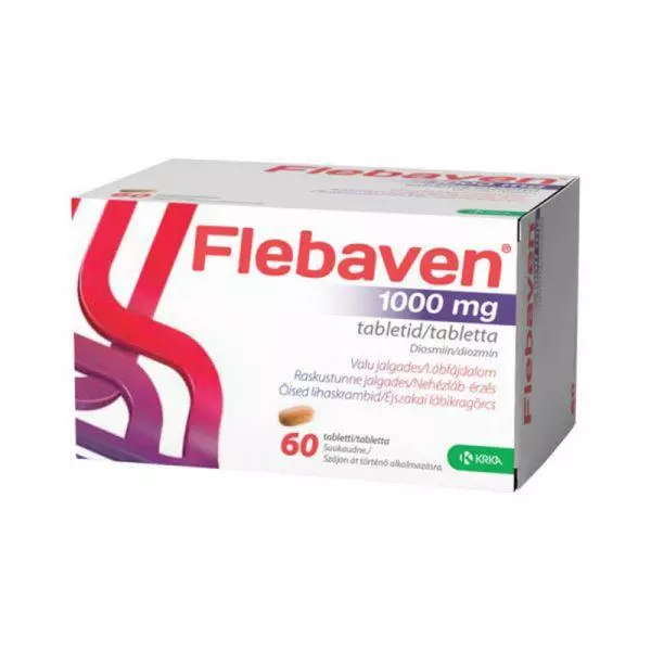 Flebaven 1000 mg tabletta 60x Flebaven 1000 mg tabletta 60x