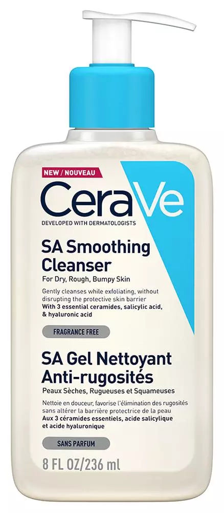 CeraVe SA bőrsimító tisztító gél 236ml CeraVe SA bőrsimító tisztító gél 236ml