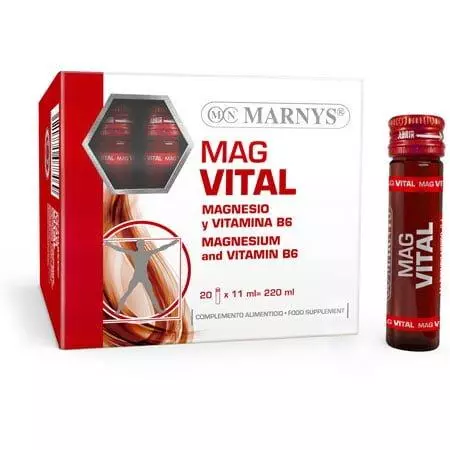 Marnys Mag Vit  Mg+ C-vitamin+ B6-vitamin folyadék 20x