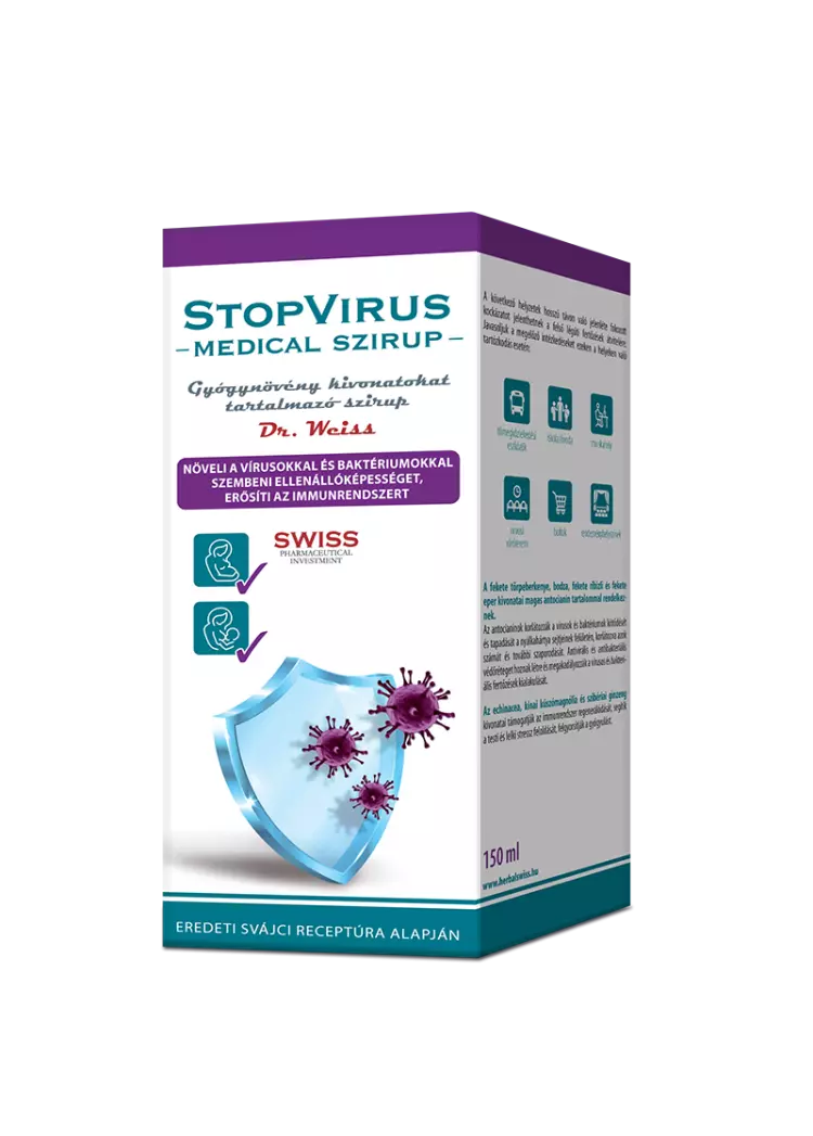 StopVirus Medical szirup 150ml StopVirus Medical szirup 150ml