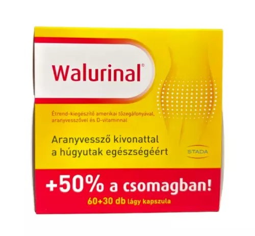 Walurinal Aranyvesszővel lágy kapszula 60+30x