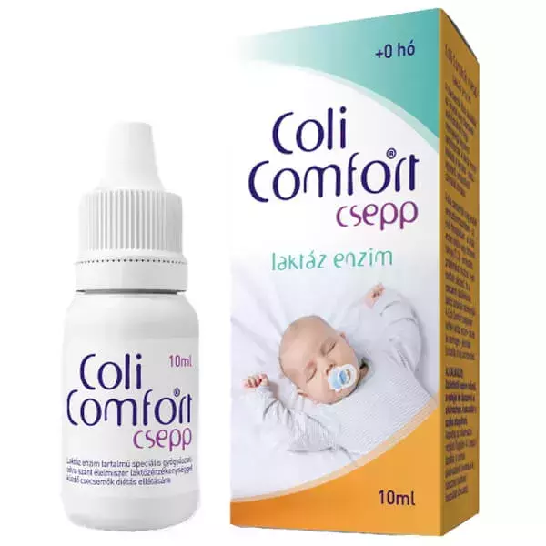 Coli comfort laktáz enzim csepp 10ml Coli comfort laktáz enzim csepp 10ml
