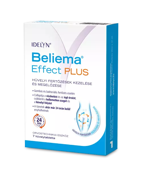 Beliema Effect Plus hüvelytabletta 7x