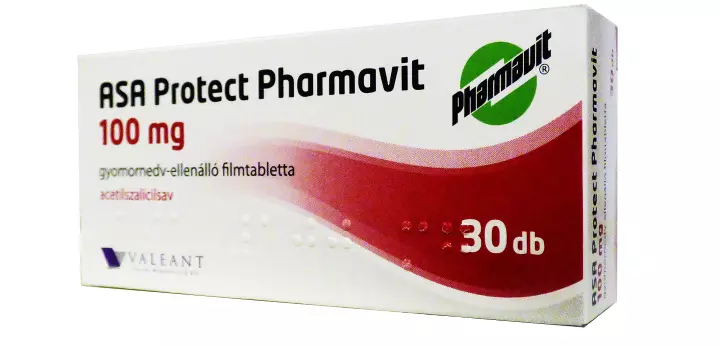 ASA Protect Pharmavit 100 mg gyomorn.-ell.filmtbl. 30x ASA Protect Pharmavit 100 mg gyomorn.-ell.filmtbl. 30x