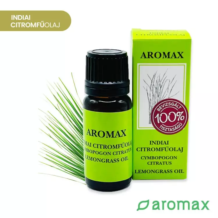 Aromax indiai citromfű illóolaj 10ml Aromax indiai citromfű illóolaj 10ml