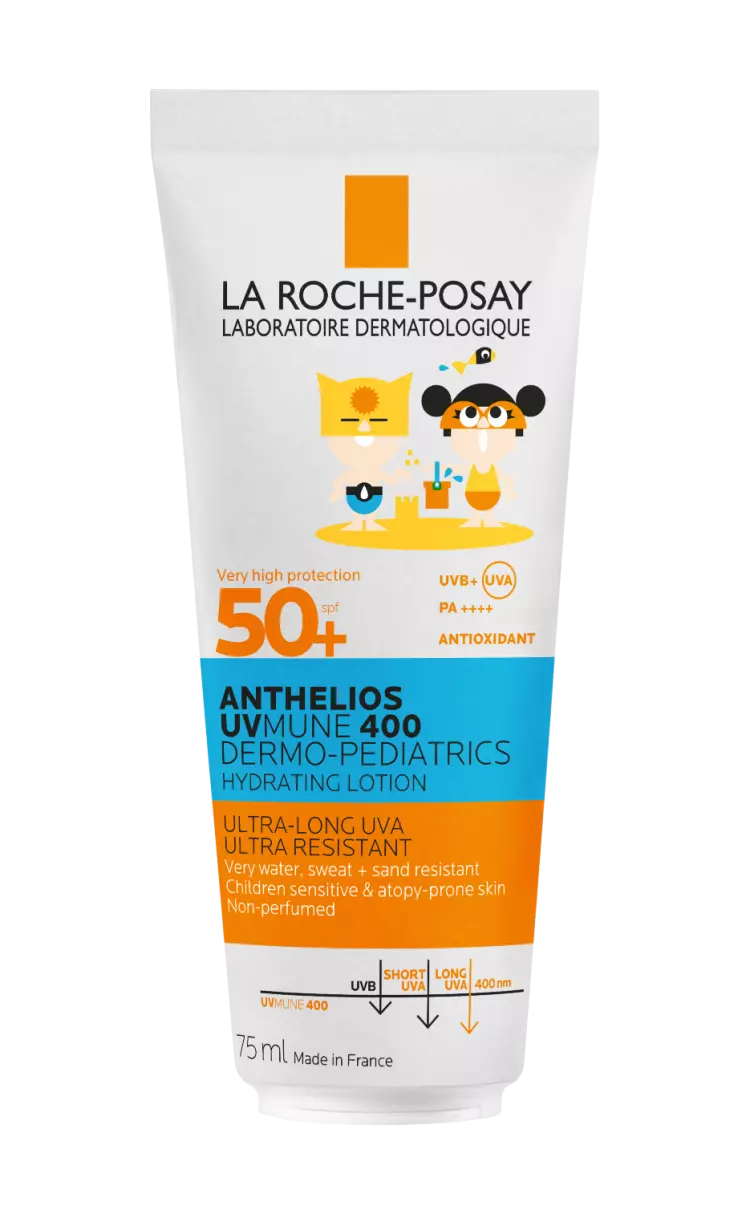 La Roche-Posay Anthelios UV MUNE 400 gyerek tej SP50+ 75ml La Roche-Posay Anthelios UV MUNE 400 gyerek tej SP50+ 75ml