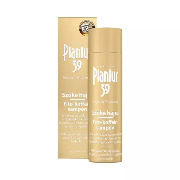 Plantur 39 fito-koffein sampon szőke hajra 250ml