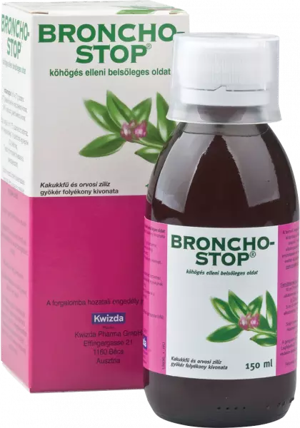Bronchostop köhögés elleni belsőleges oldat 1x150ml Bronchostop köhögés elleni belsőleges oldat 1x150ml