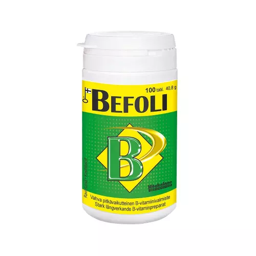 Vitabalans Befoli B-vitamin tartalmú retard tabletta 100x