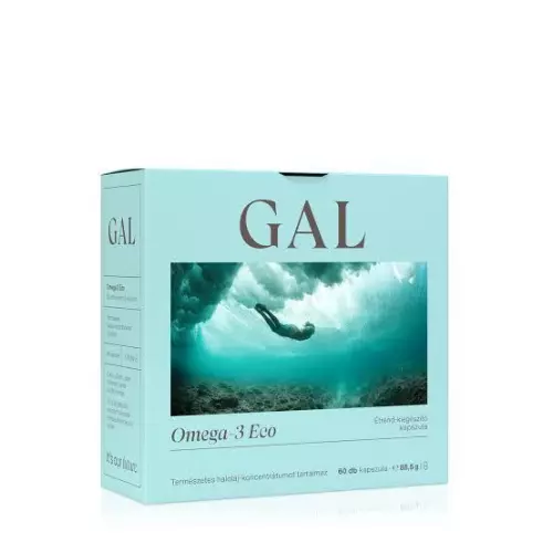 GAL Omega-3 Eco természetes halolaj kapszula 60x