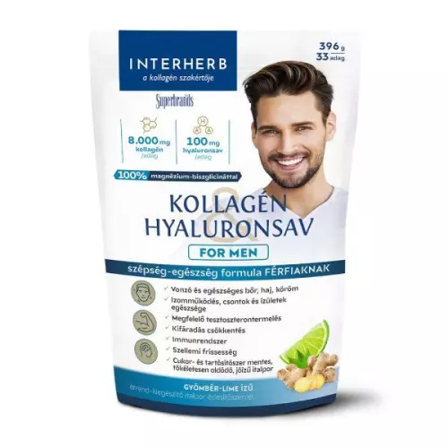Interherb For Men kollag.-hyal. italpor gyömb-lime 396g