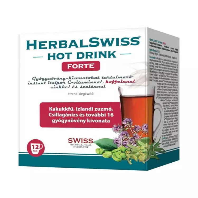 Herbal Swiss Hot Drink Forte inst. italpor+ C-vit. 12x Herbal Swiss Hot Drink Forte inst. italpor+ C-vit. 12x