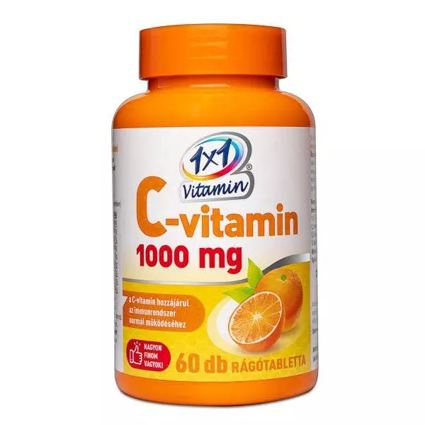 VitaPlus 1x1 Vitaday C-vit. 1000 mg rtbl. narancs 60x VitaPlus 1x1 Vitaday C-vit. 1000 mg rtbl. narancs 60x
