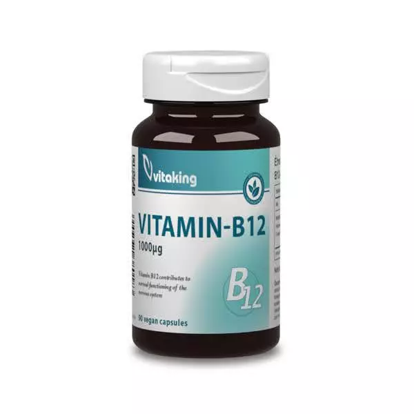 Vitaking B12-vitamin 1000 mcg kapszula 90x Vitaking B12-vitamin 1000 mcg kapszula 90x