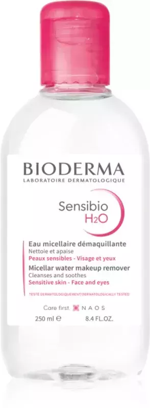 Bioderma Sensibio H2O arclemosó sminkeltávolító 250ml