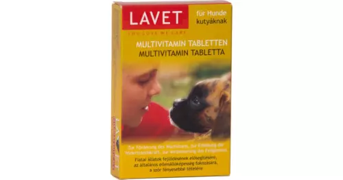 Lavet multivitamin tabletta kutyának A.U.V. 50x