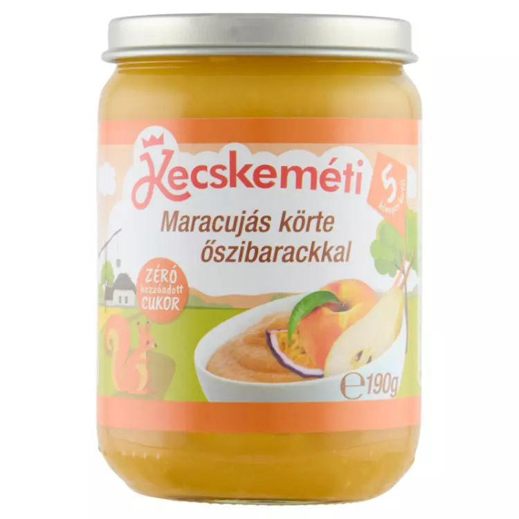 Kecskeméti maracujás körte őszibarackkal 190g