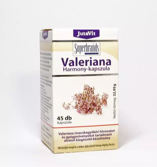 JutaVit Valeriana Harmony kapszula 45x JutaVit Valeriana Harmony kapszula 45x