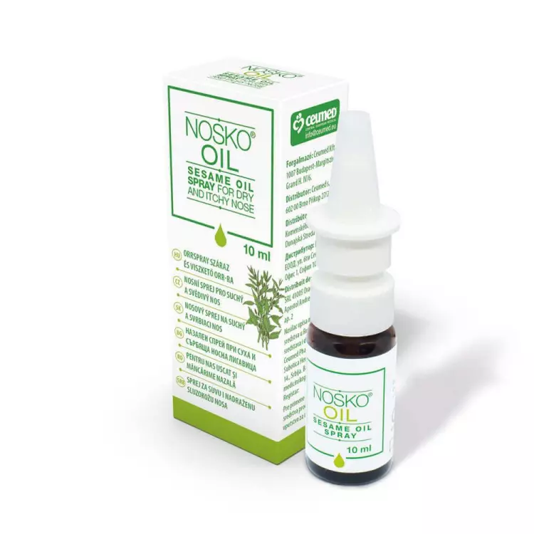 Nosko Oil/ Orrszi-Porszi orrspray száraz orra 10ml