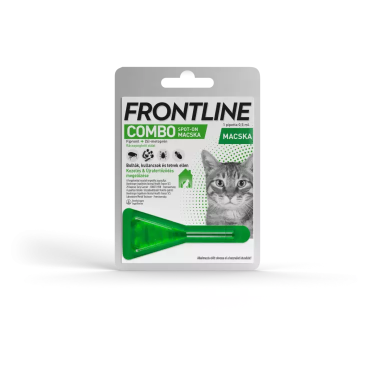 Frontline Combo spot on macska A.U.V. 1x0,5ml Frontline Combo spot on macska A.U.V. 1x0,5ml